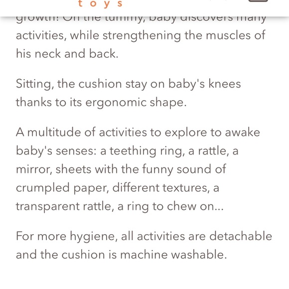 Baby Activity Center with Teething Ring and Rattle - Picture 4 of 11